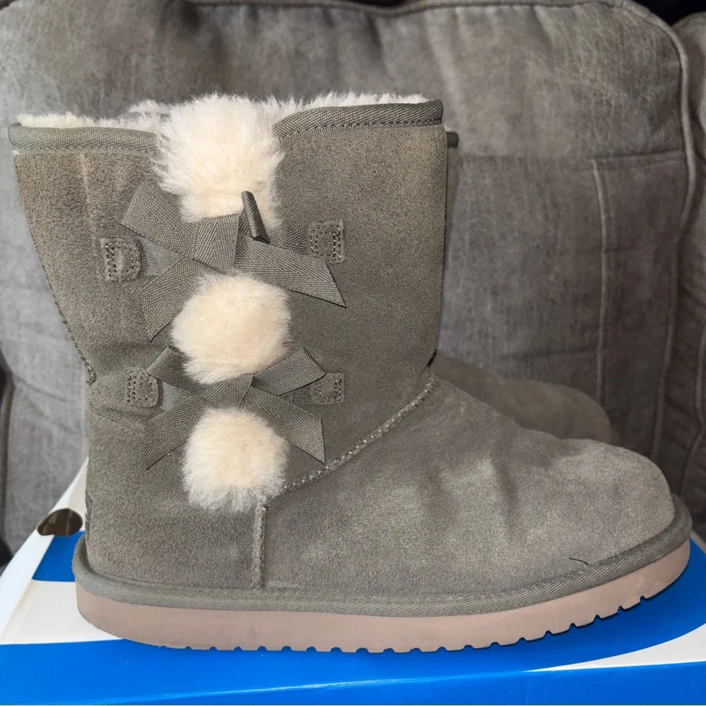 Koolaburra by Ugg Women’s Victoria Short Fur Boots Size 10